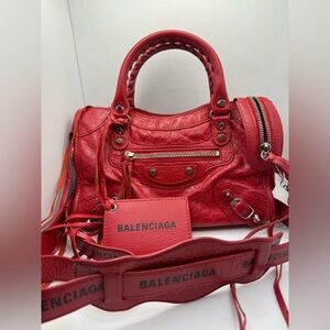 Balenciaga Red Mini Bag